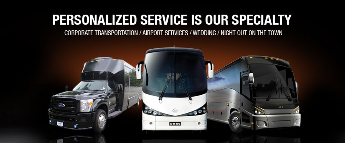 bus rental banner